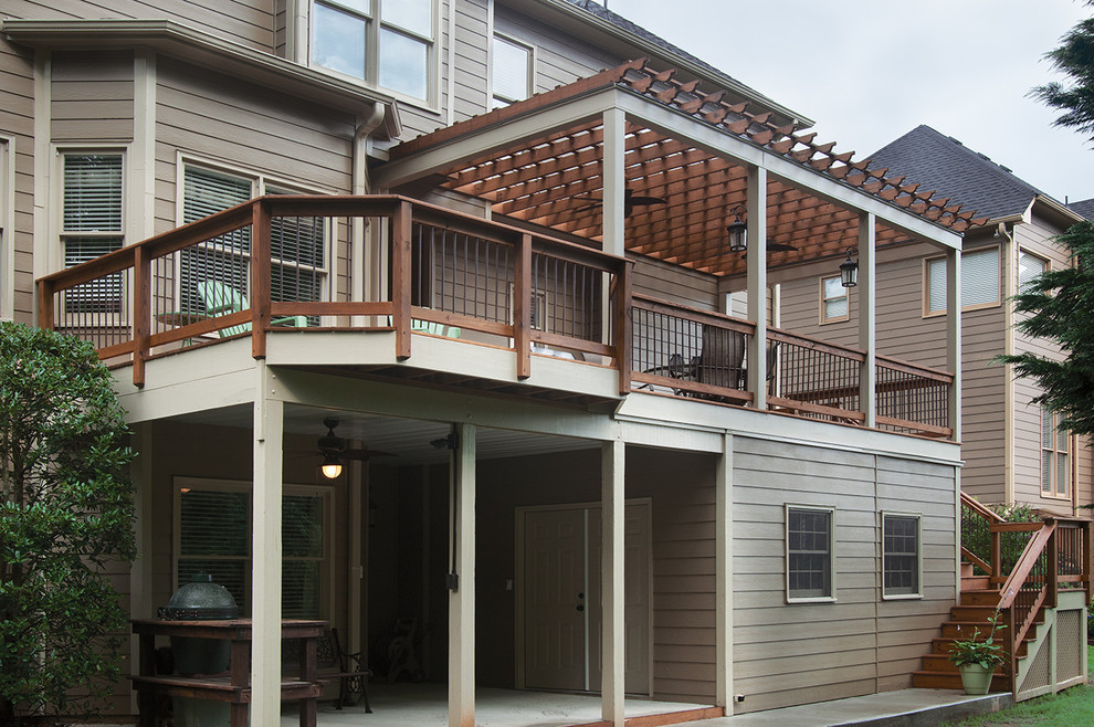 Wood Decks - Transitional - Deck - Atlanta - by Atlanta Decking & Fence ...