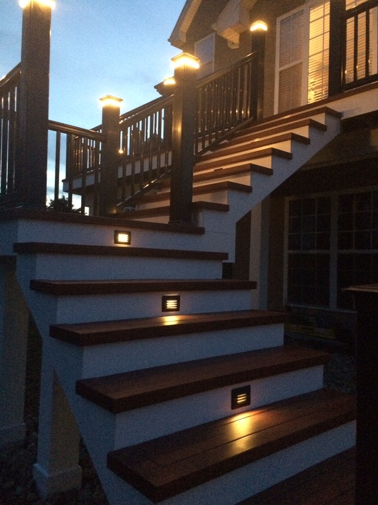 Zuri (Brazillia) Deck Extension with Timbertech Rails, Post & Beam