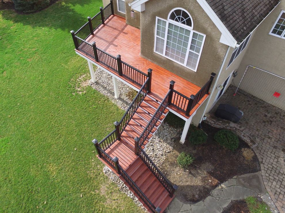 Zuri (Brazillia) Deck Extension with Timbertech Rails, Post & Beam