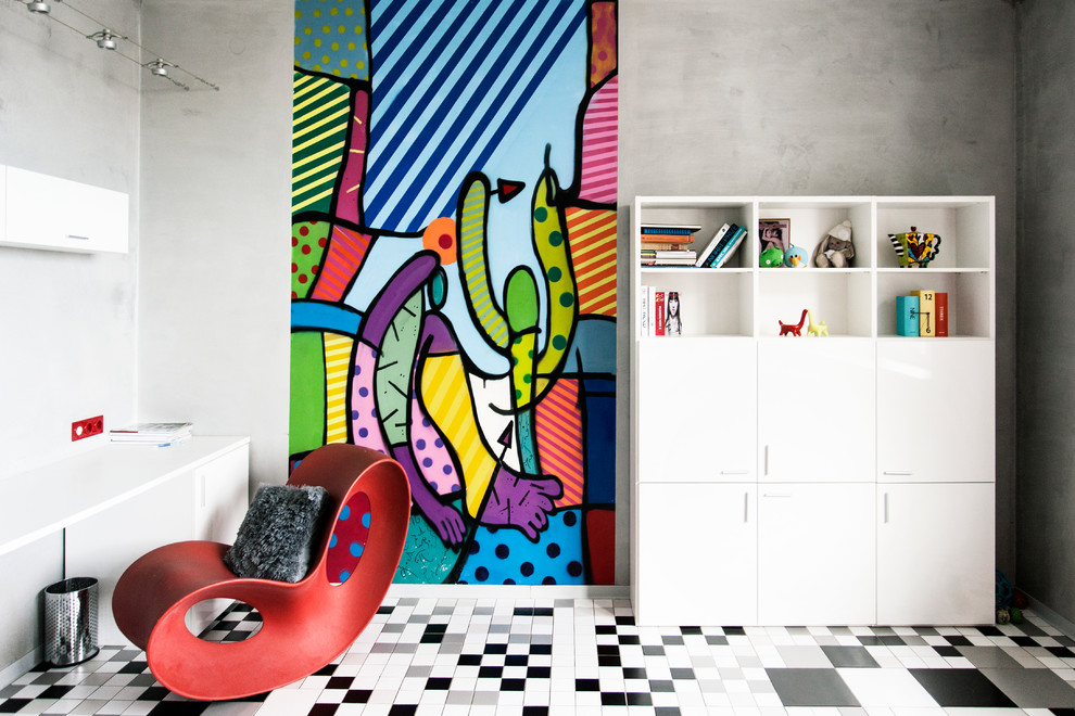 Design ideas for a kids' bedroom in Moscow.