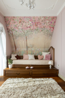 Проект детской комнаты мансард