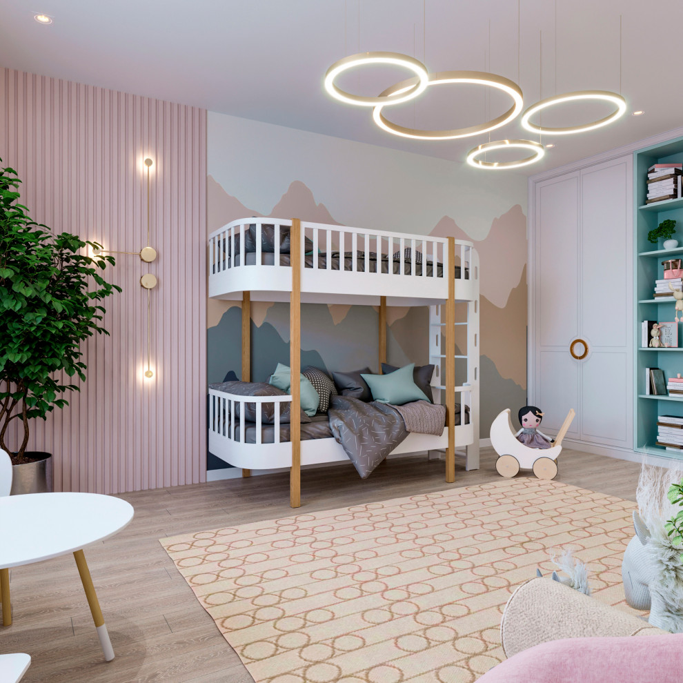 Shabby-Style Kinderzimmer in Sankt Petersburg