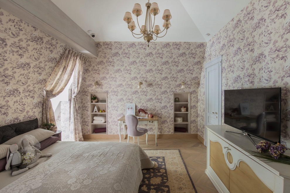 Example of a kids' room design in Moscow