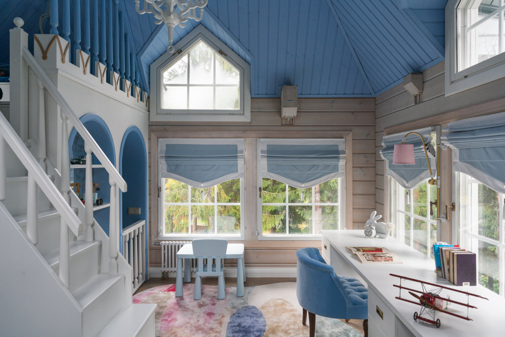 Inspiration for a timeless kids' room remodel in Saint Petersburg
