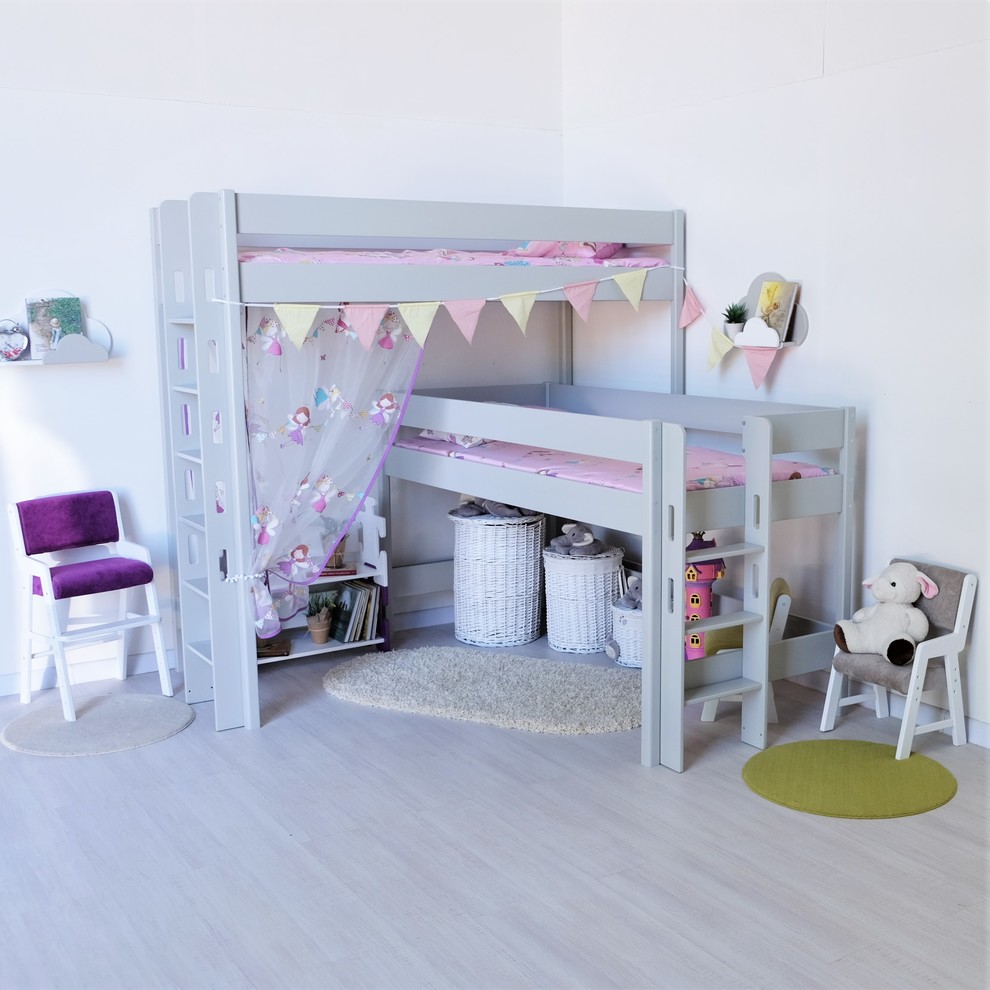 Imagen de dormitorio infantil de 4 a 10 años actual grande