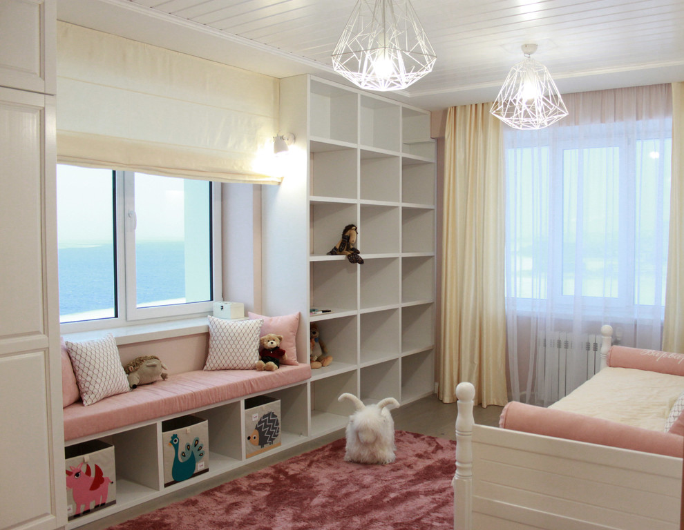 Example of an urban kids' room design in Other