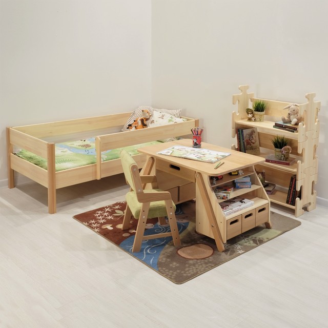 Живая экология в детской комнате с детской мебелью от Billi-Bolli
