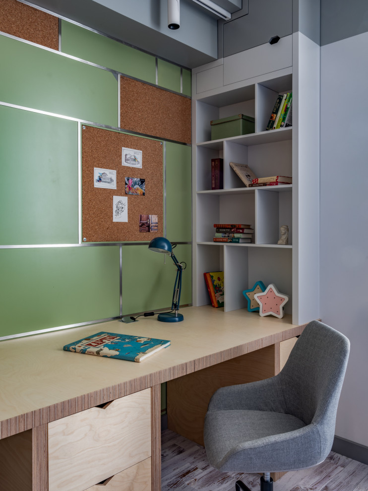 Inspiration pour une chambre d'enfant design de taille moyenne.