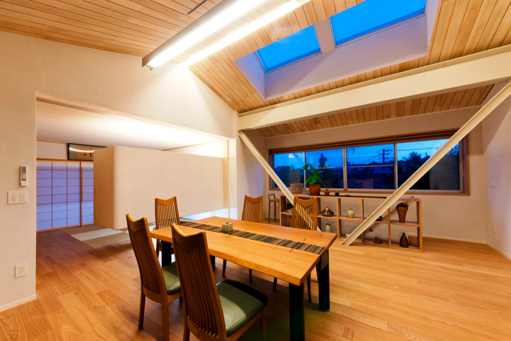 大きな船底天井のある家 Asian Dining Room Other By 一級建築士事務所 感共ラボの森 Houzz 大きな船底天井のある家 Asian Dining Room Other By 一級建築士事務所 感共ラボの森 Houzz