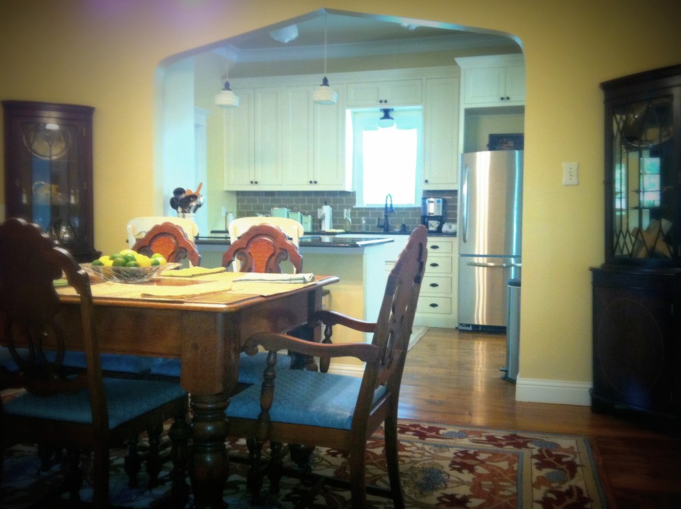 100 Year Old House Renovation Traditional Dining Room Dallas by