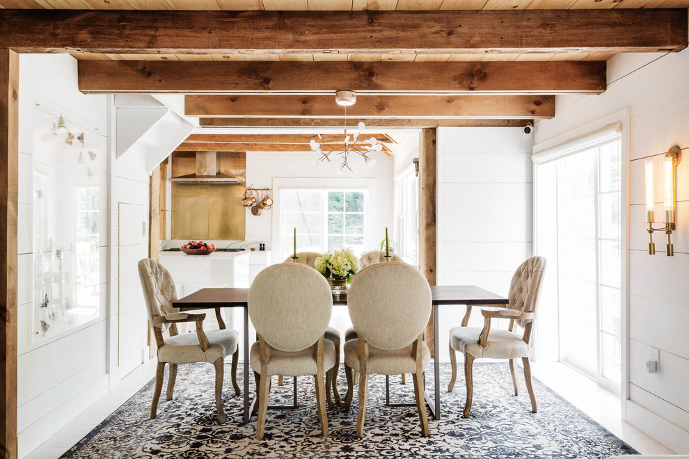 1880 Farmhouse - Farmhouse - Dining Room - New York - by AHG Interiors ...