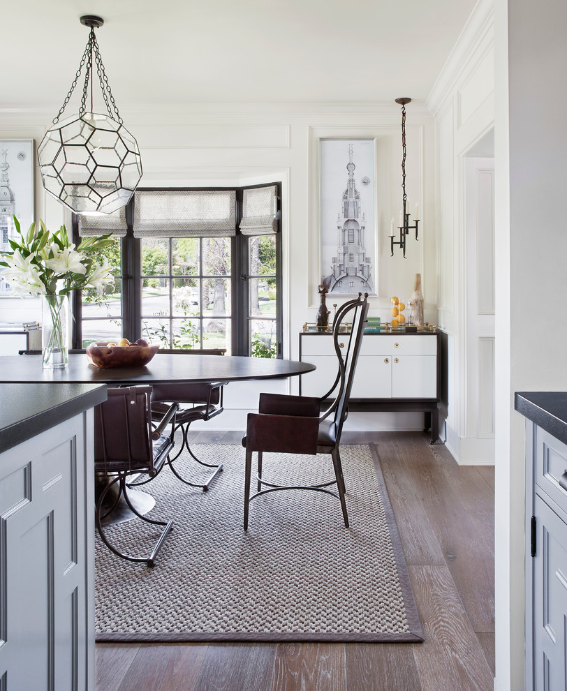 Inspiration for an eclectic dining room remodel in Los Angeles