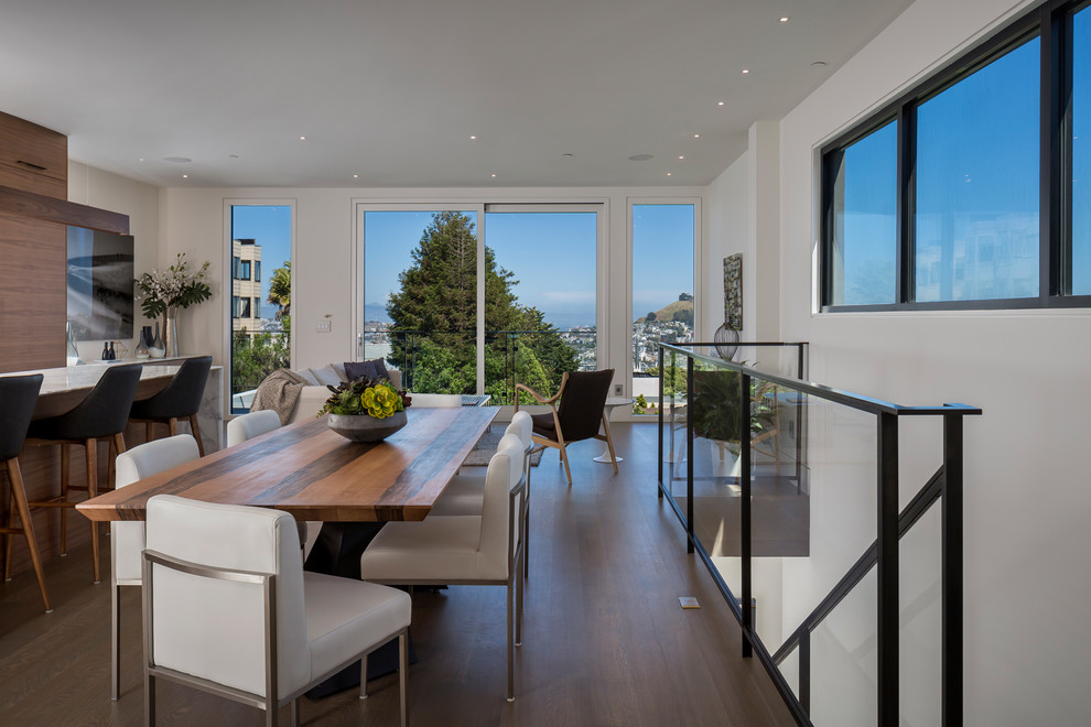 Contemporary dining room in San Francisco.