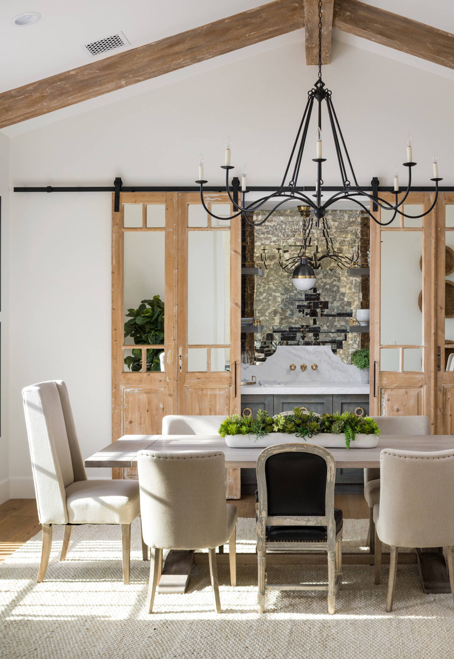 houzz dining room on 75 Beautiful Farmhouse Enclosed Dining Room Pictures Ideas May 2021 Houzz