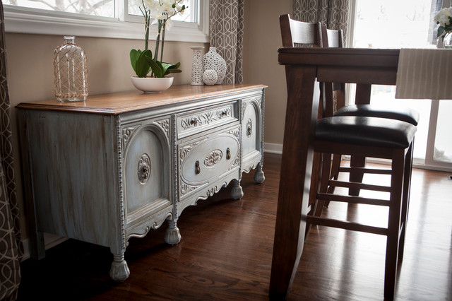 distressed dining room buffet