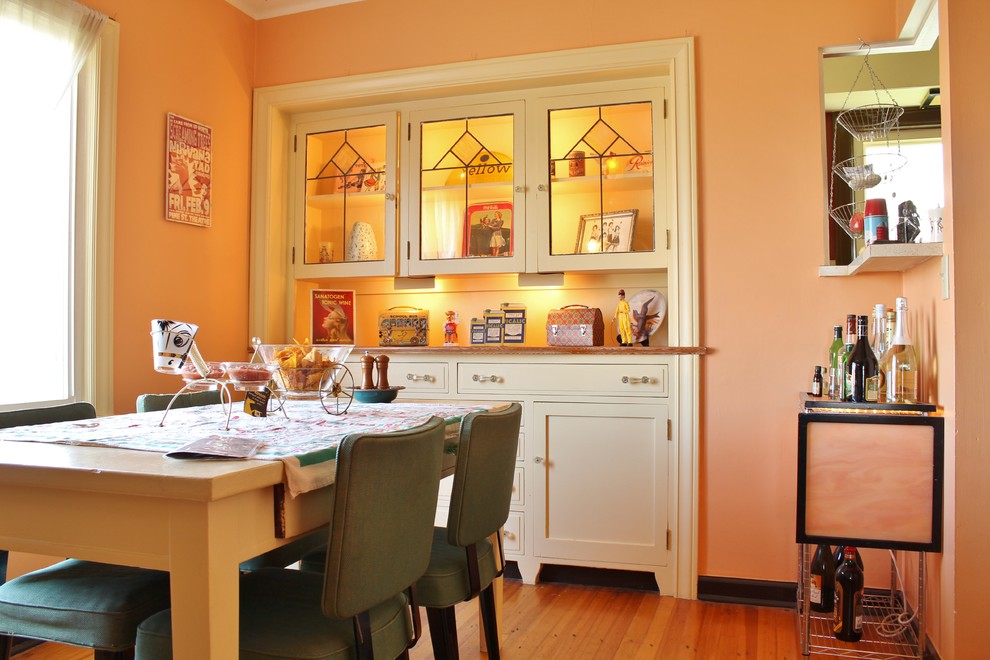 Dining room - eclectic dining room idea in Seattle
