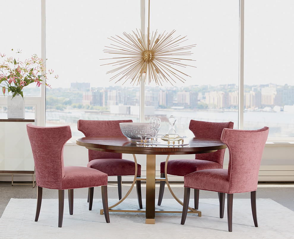 Design ideas for a contemporary dining room in Atlanta.