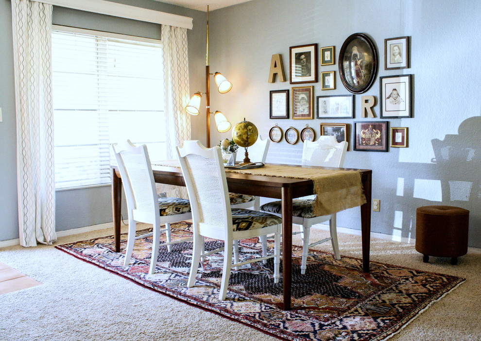 Eclectic dining room photo in Tampa