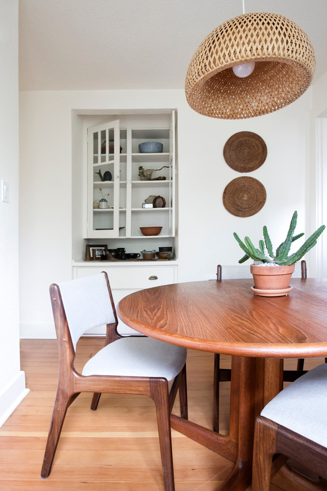 Adam & Ashley's Kenton Apartment Midcentury Dining Room Portland