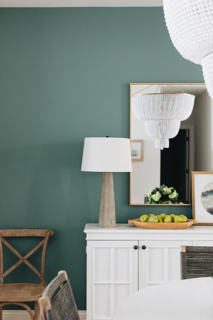 Aegean teal 2024 living room