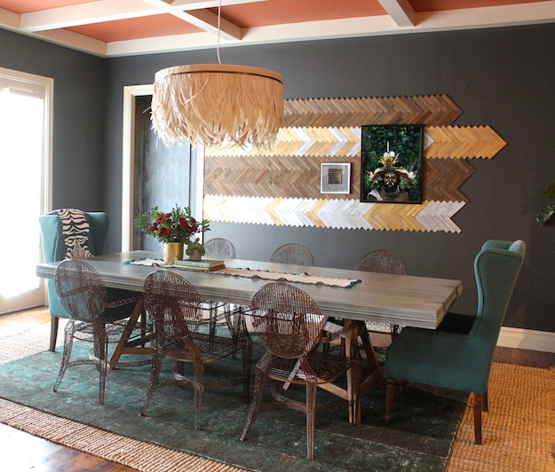 African Inspired Dining Room - Dining Room - Other - by Kara Paslay Designs  | Houzz