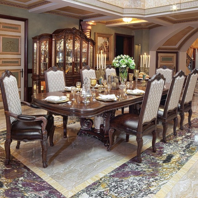 Aico Victoria Palace Rectangular Dining, Mediterranean Dining Room Table
