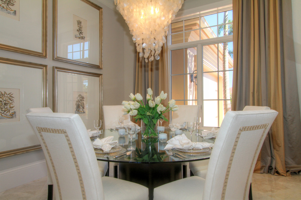 Alessandra model in Miramonte at Grey Oaks Contemporary Dining Room