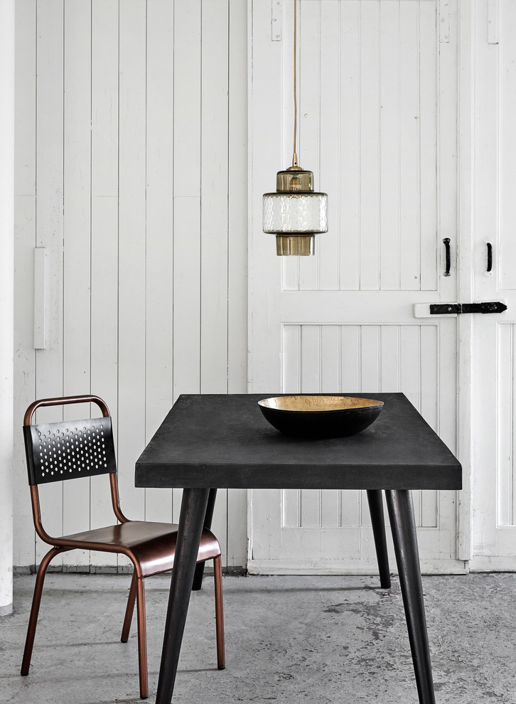 Photo of a scandinavian dining room in Buckinghamshire.