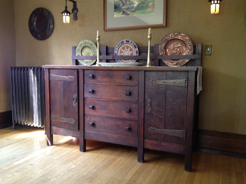 Antique Stickley sideboard Traditional Dining Room Chicago by