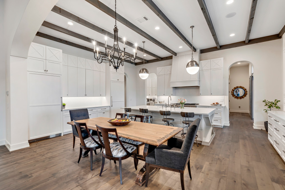 Arbogast Homes Spanish Oaks Santa Barbara Mediterranean Dining Room