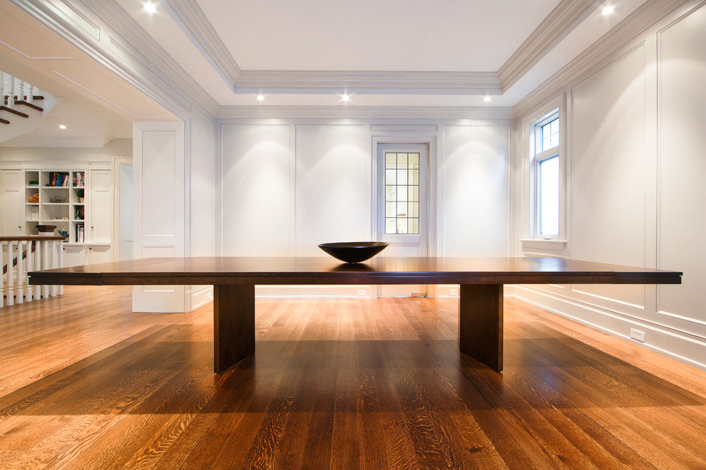 Photo of an expansive contemporary dining room in Toronto.