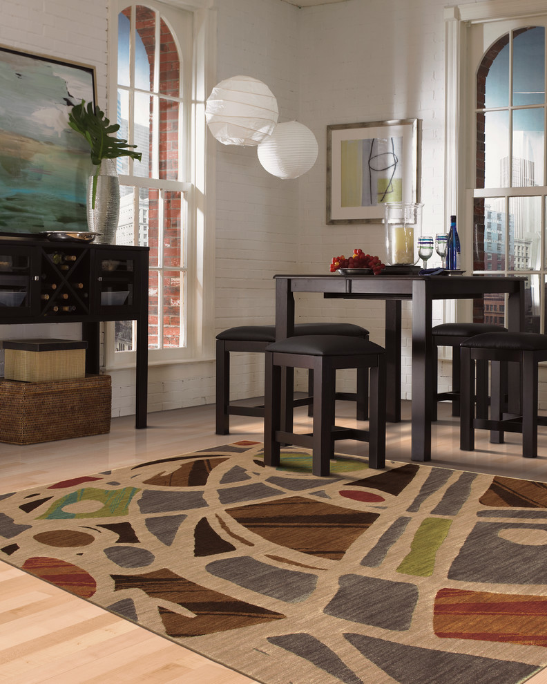Area Rugs Transitional Dining Room Indianapolis by Kermans