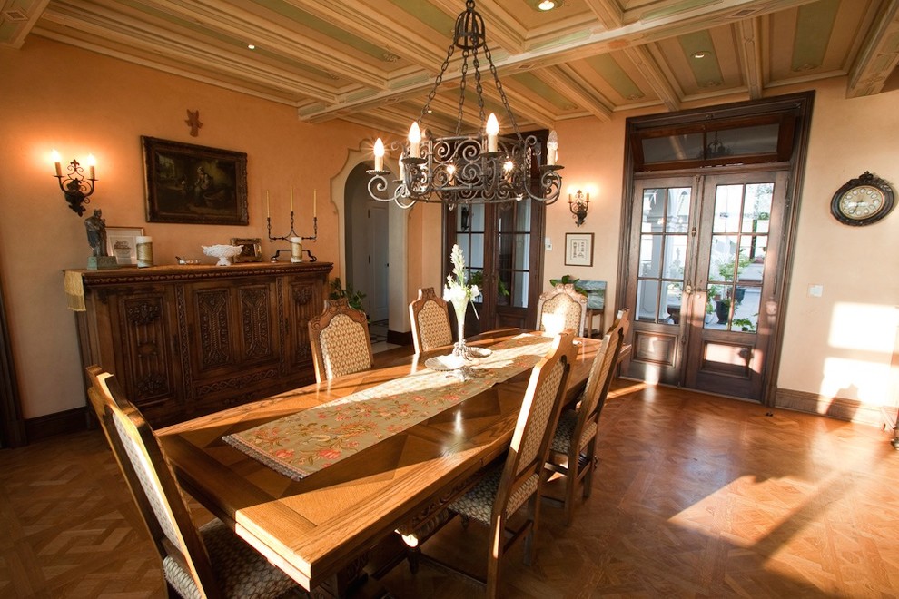 Argentinian Colonial Revival - Traditional - Dining Room - San Diego - by Kim Grant Design Inc