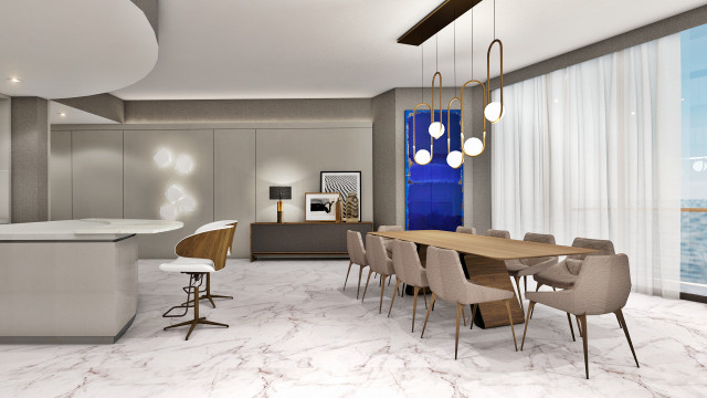 Armani Casa Sunny Isles Contemporary Dining Room Miami