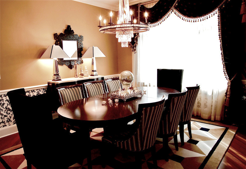 Art Deco Formal Dining Room - Traditional - Dining Room - Chicago - by