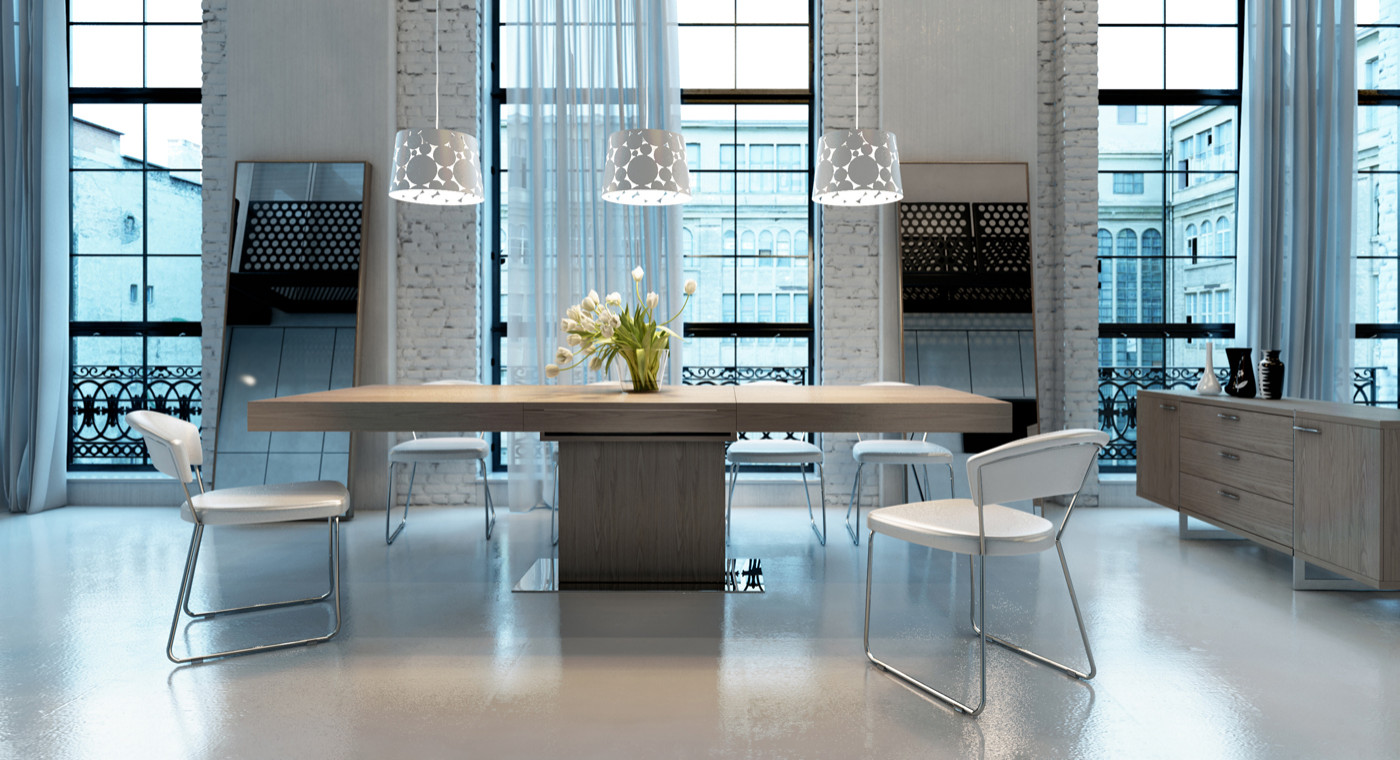 Houzz extendable outlet dining table