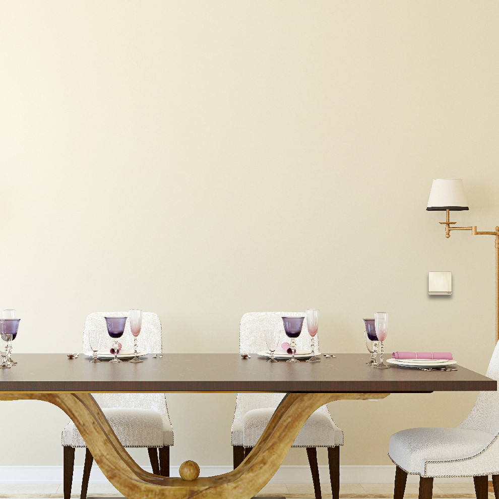 Inspiration for a timeless dining room remodel in Singapore