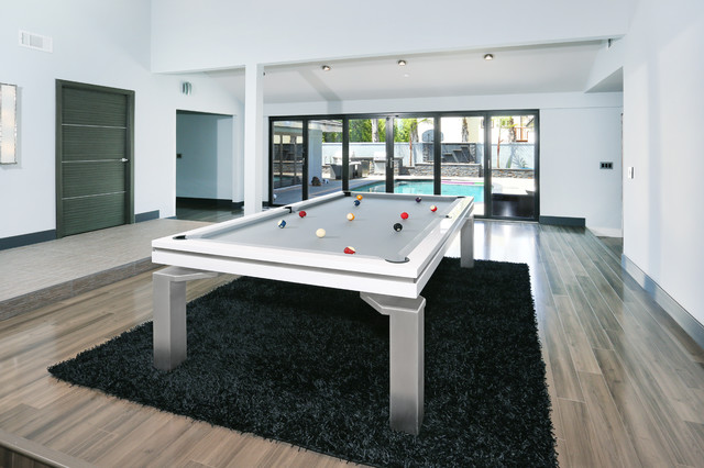 Baker Dining Pool Table San Clemente Modern Dining Room Los Angeles By Pooltableportfolio Modern Billiards Houzz Uk