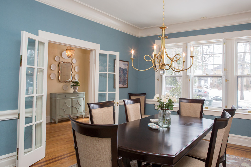 Baker Park, Frederick, MD 1930's Home Transitional Dining Room DC Metro by Meredith