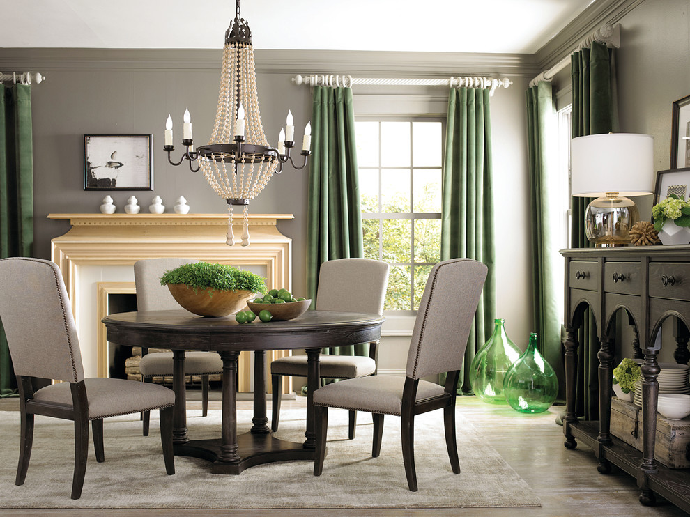 Bassett Transitional Dining Room Oklahoma City by Furniture