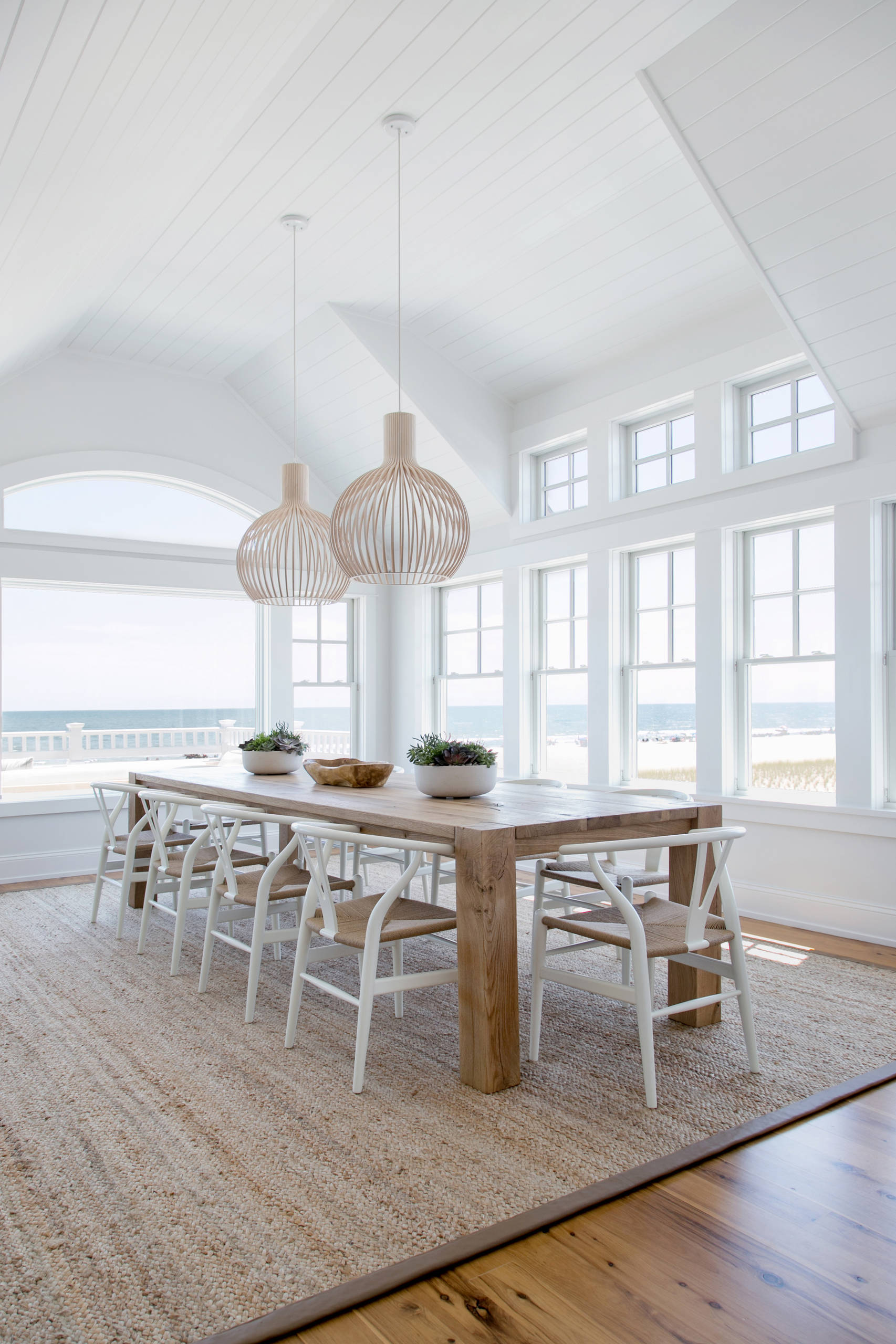 Beach Haven Waterfront Style, Beach Themed Dining Room Chandeliers
