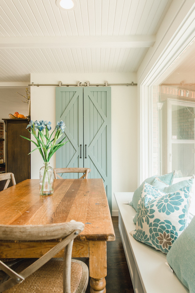 Bench Seating Under Window Beach Style Dining Room Denver By Jan Neiges Cmkbd With Nkba Houzz