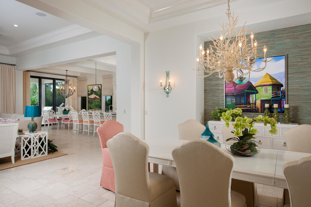 Dining room in Miami.