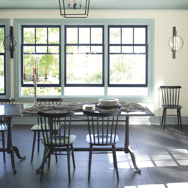 Benjamin Moore Colour Trends Country Dining Room Other By Eastside Paint And