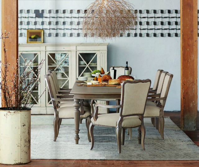 Bernhardt Auberge Collection Transitional Dining Room