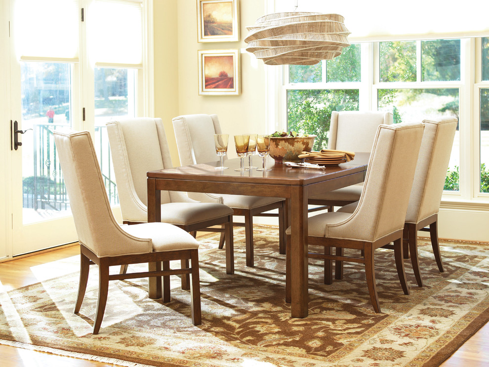 Design ideas for a classic dining room in Denver.