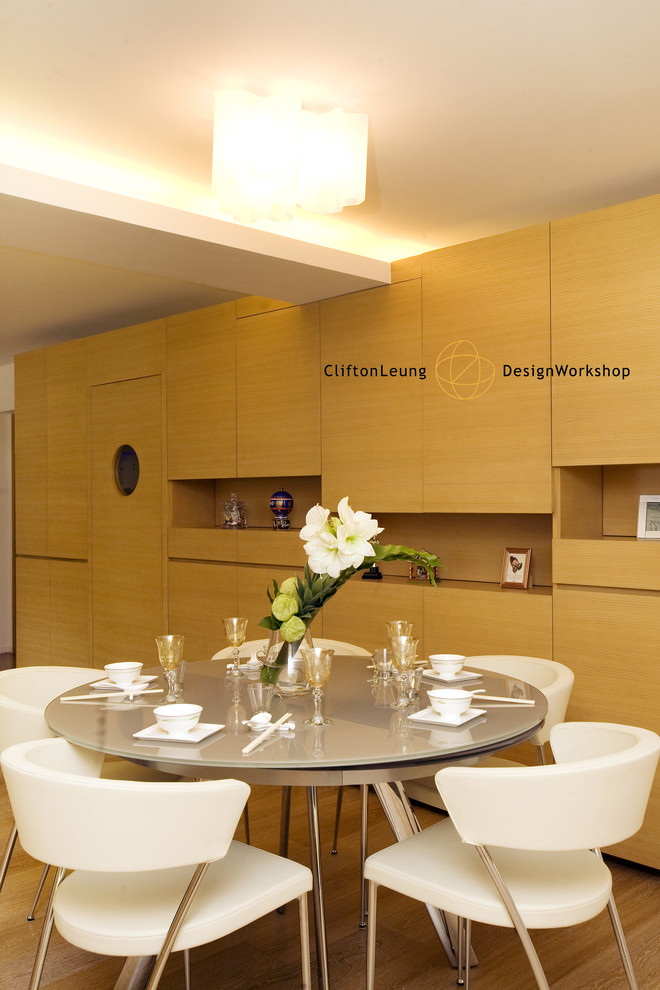 Design ideas for a modern dining room in Hong Kong.