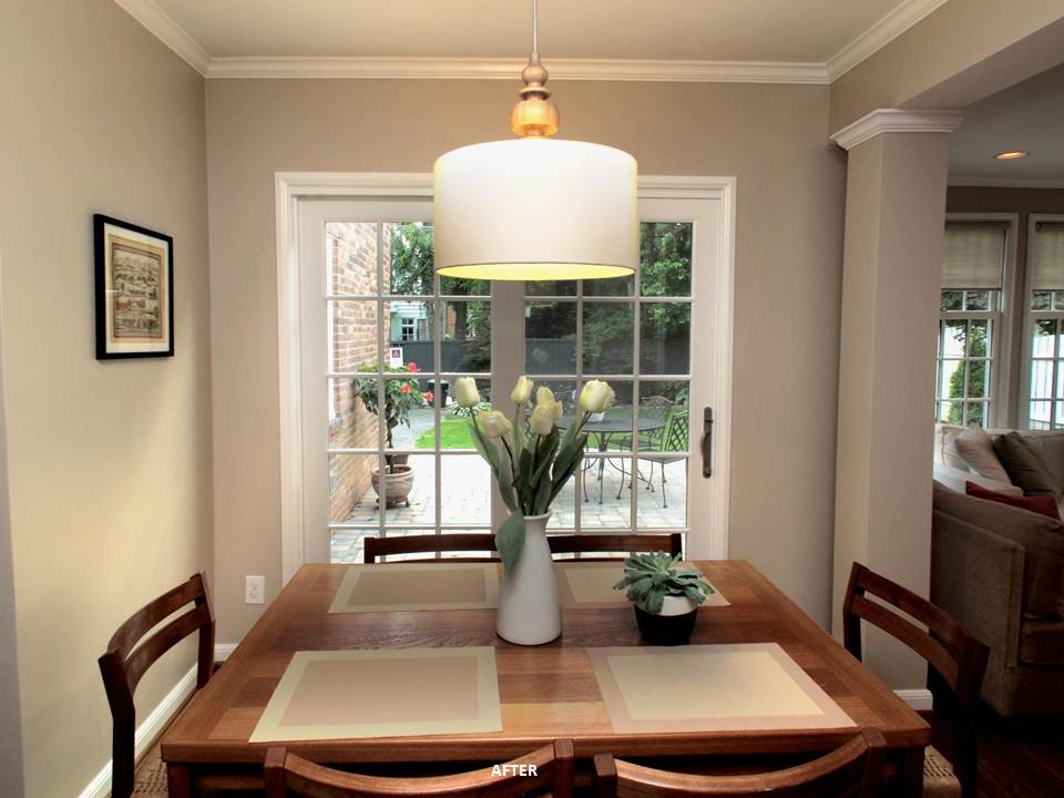 Inspiration for a timeless dining room remodel in Columbus