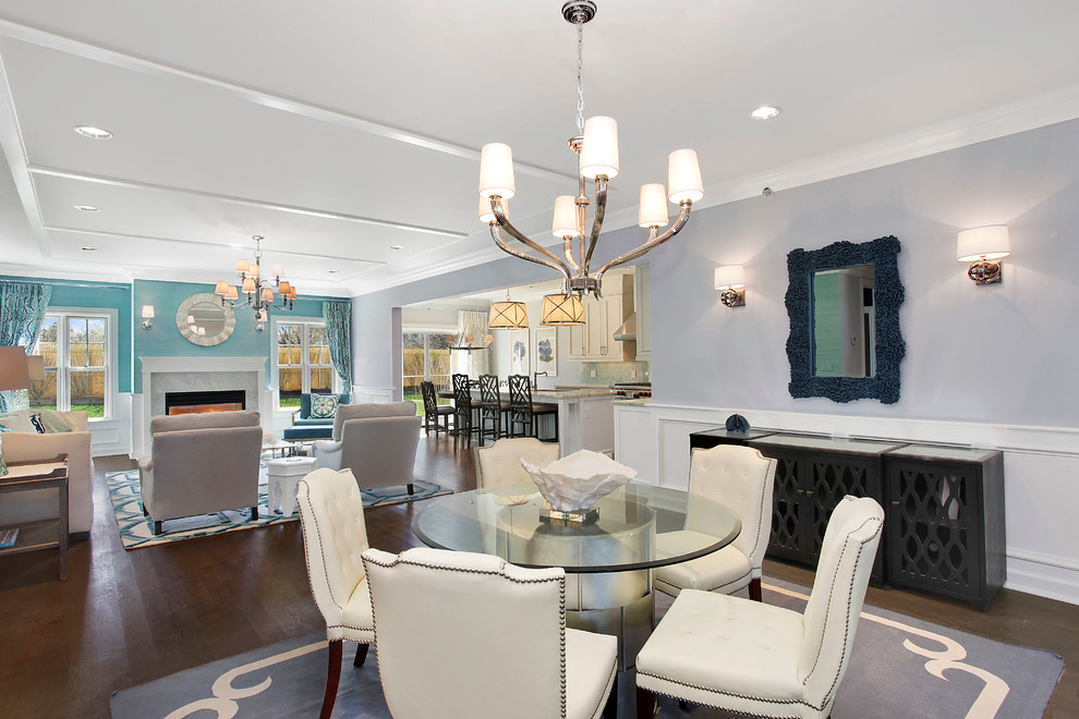 Bishops Pond Southampton Village A1 Model Beach Style Dining Room New York By Beechwood Homes Houzz