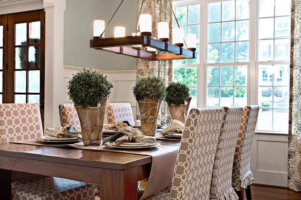 Inspiration for a classic dining room in Raleigh.